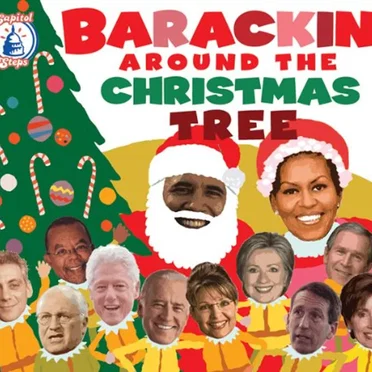Barackin' Around the Christmas Tree