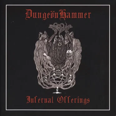 Infernal Offerings / Graveyärd Noise by DungeönHammer - album cover
