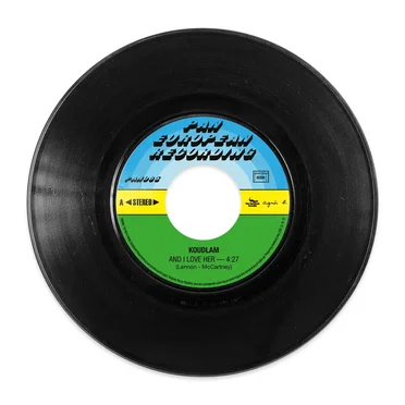 Pan European 15th Birthday 7" Vinyl by Various Artists - album cover