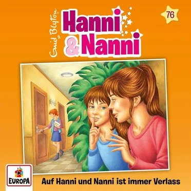 Hanni und Nanni 76: Auf Hanni und Nanni ist immer Verlass by Enid Blyton - album cover