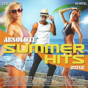 Absolute Summer Hits 2012 by Various Artists - album cover
