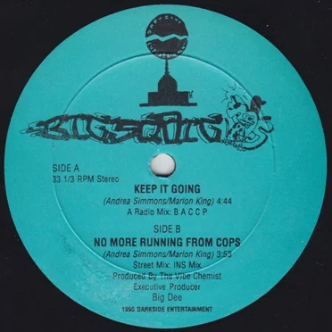 Keep It Going / No More Running From Cops by Big Squig - album cover