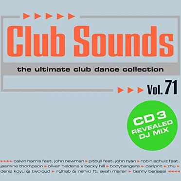 Club Sounds: The Ultimate Club Dance Collection, Vol. 71 by Various Artists - album cover