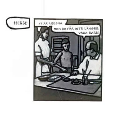 Vi är ledsna men du får inte längre vara barn by Hegge - album cover