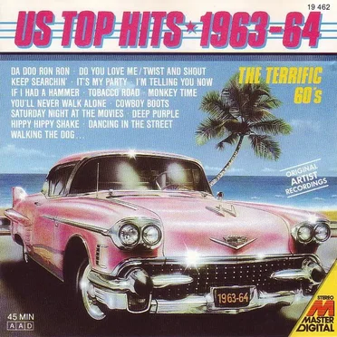 US Top Hits 1963–64: The Terrific 60’s by Various Artists - album cover
