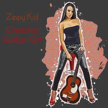 Creative Guitar Girl