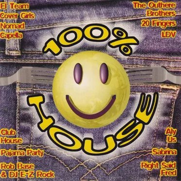 100% House by Various Artists - album cover