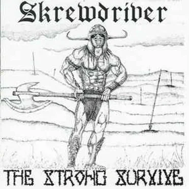 The Strong Survive by Skrewdriver - album cover
