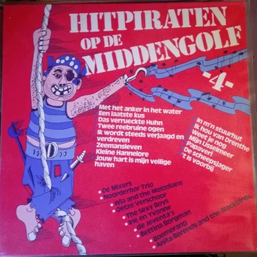 Hitpiraten op de middengolf, 4 by Various Artists - album cover