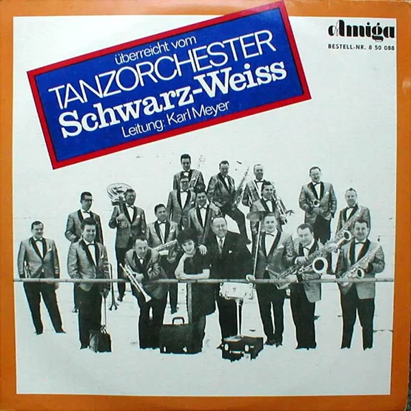 Überreicht vom Tanzorchester Schwarz-Weiss