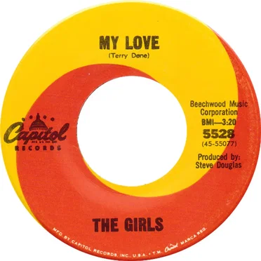 My Love by The Girls - album cover