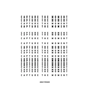 Capture the Moment by Abbad + Freimann - album cover