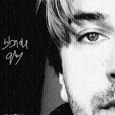 blonde grey