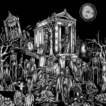 Devastated Graves - The Morbid Celebration by Nocturnal Blood - album cover