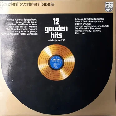 12 gouden hits uit de jaren ’60 by Various Artists - album cover