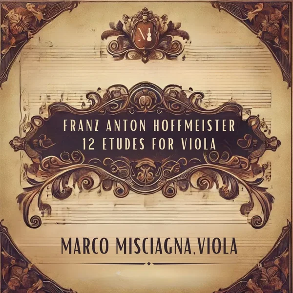 12 Etudes for Viola: IV. Allegro