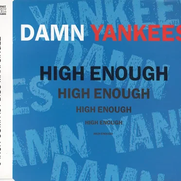High Enough by Damn Yankees - album cover