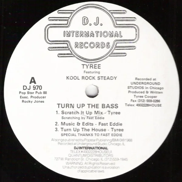 Turn Up the Bass