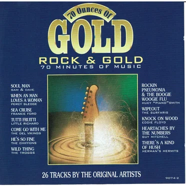 70 Ounces of Gold: Rock & Gold by Various Artists - album cover