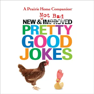 New & Not Bad Pretty Good Jokes by Garrison Keillor - album cover