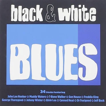 Black & White Blues by Various Artists - album cover