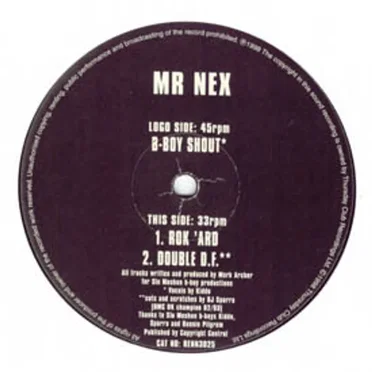 B-Boy Shout by Mr. Nex - album cover
