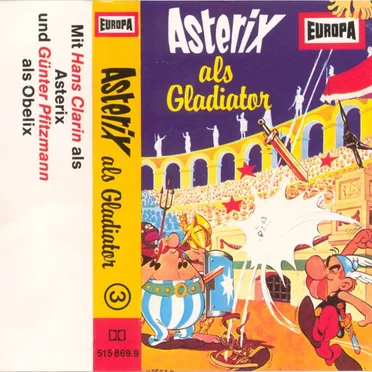 Asterix 3: als Gladiator by René Goscinny - album cover