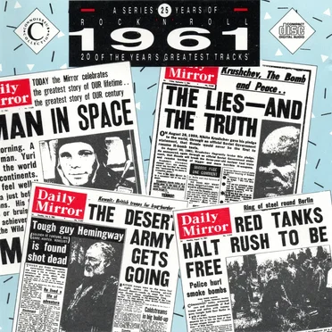 25 Years of Rock ’n’ Roll: 1961: 20 of the Year’s Greatest Tracks by Various Artists - album cover