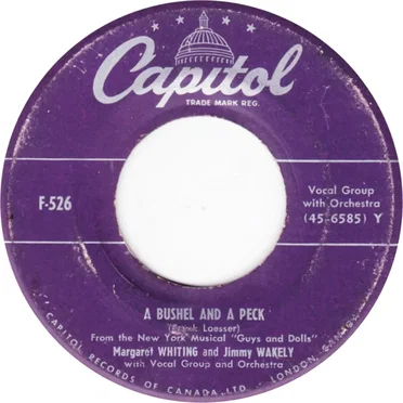 A Bushel and a Peck / Beyond the Reef