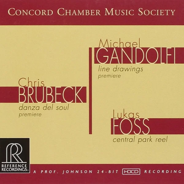 Gandolfi: Line Drawings / Brubeck: Danza Del Soul / Foss: Central Park Reel
