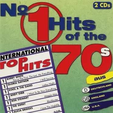 No.1 Hits of the 70’s by Various Artists - album cover
