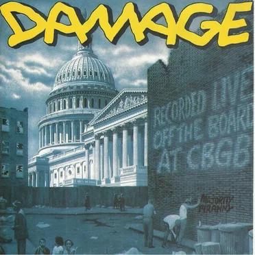 Live Off the Board at CBGB by Damage - album cover
