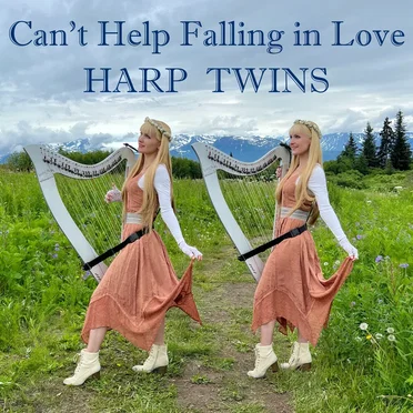 Can't Help Falling in Love by Harp Twins - album cover