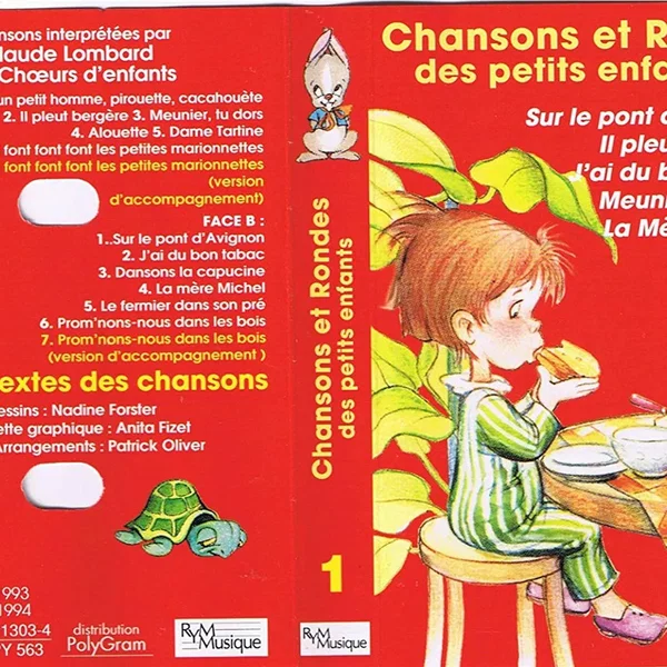 Chansons et rondes des petits enfants, Vol. 1