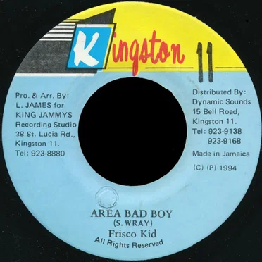 Area Bad Boy by Frisco Kid - album cover