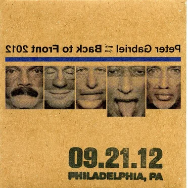 Back to Front 2012: 09.21.12 Philadelphia, PA