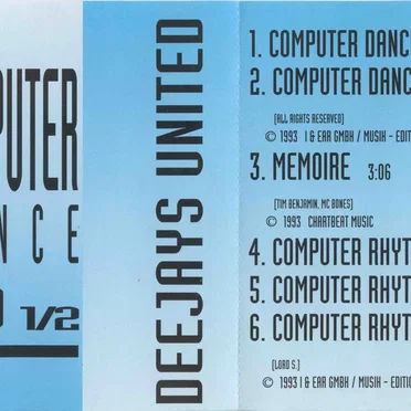 Computer Dance 10 1/2 by Deejays United - album cover