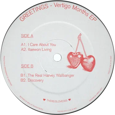 Vertigo Months EP by GREETINGS - album cover