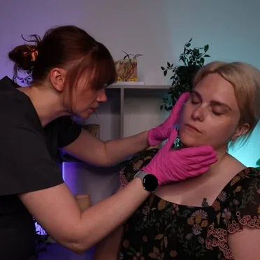 ASMR - Thorough Face Exam Training - Real Person Dermatology by Jodie Marie ASMR - album cover