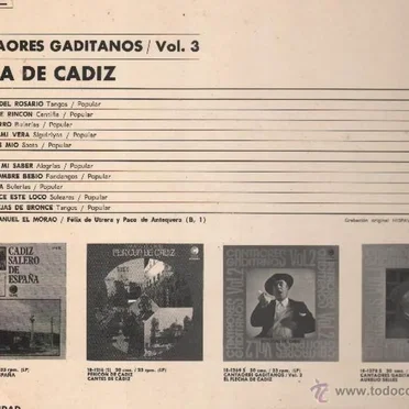 Cantaores gaditanos Vol. 3