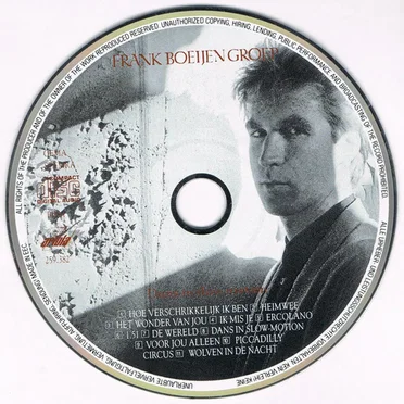 Dans in slow-motion by Frank Boeijen Groep - album cover