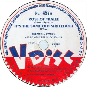 Rose of Tralee / It’s the Same Old Shillelgah / Grandfather’s Clock / The Lass With the Delicate Air