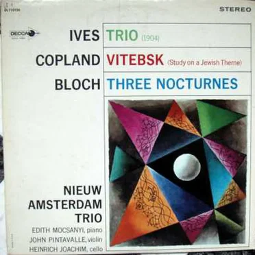 Ives: Trio / Copland: Vitebsk / Bloch: Three Nocturnes