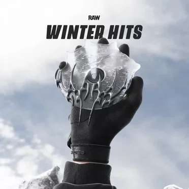 RAW Winter Hits 2025 by Various Artists - album cover