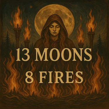 13 Moons 8 Fires by Polk County Pagan Market - album cover