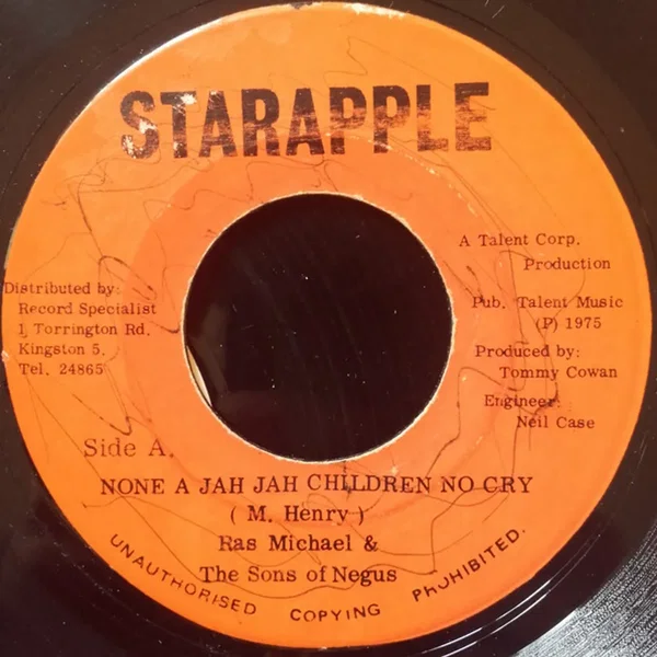 None a Jah Jah Children No Cry / Jahs Glory