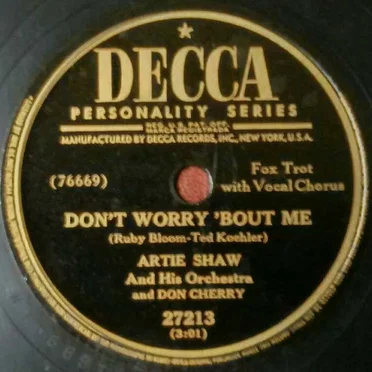 Don't Worry 'Bout Me / Love Walked In