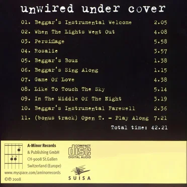 Unwired Under Cover by Beggar’s Bride - album cover