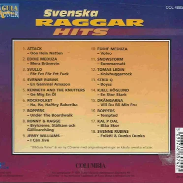 Svenska raggarhits by Various Artists - album cover