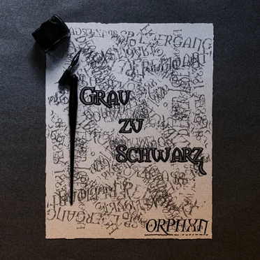 Grau zu schwarz